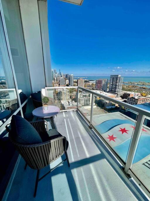 Penthouse In South Loop Chicago Daire Dış mekan fotoğraf
