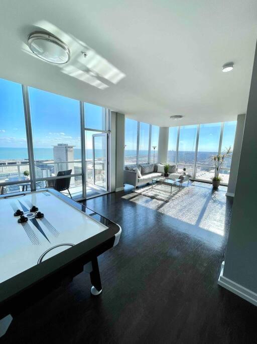 Penthouse In South Loop Chicago Daire Dış mekan fotoğraf