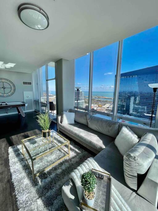 Penthouse In South Loop Chicago Daire Dış mekan fotoğraf