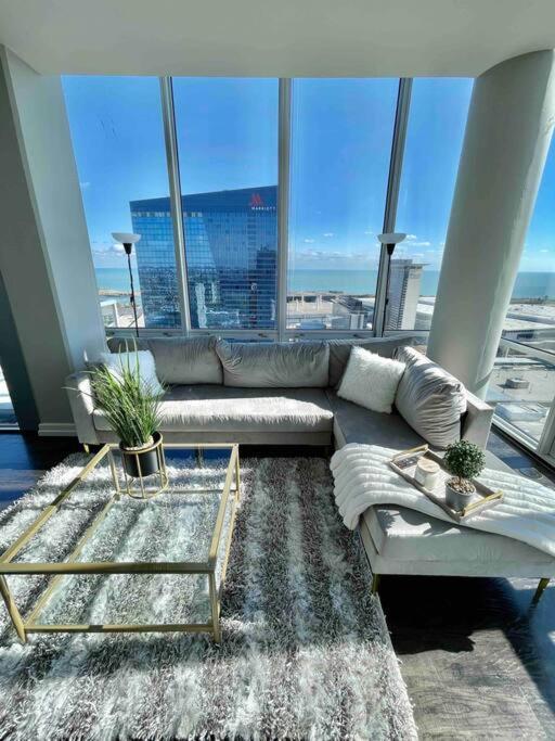 Penthouse In South Loop Chicago Daire Dış mekan fotoğraf