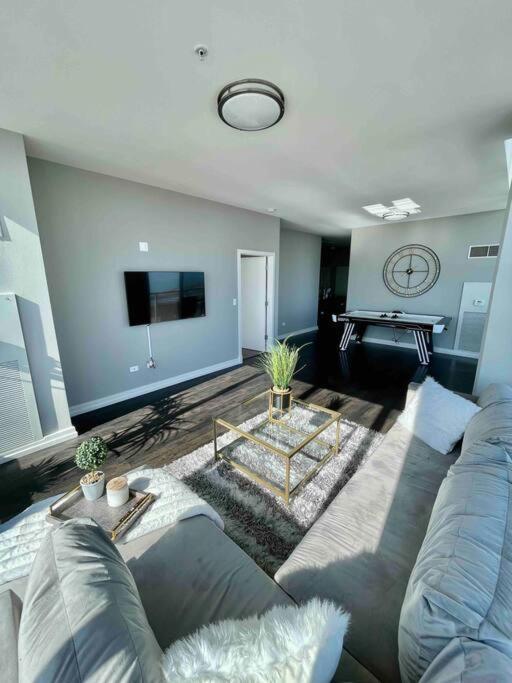 Penthouse In South Loop Chicago Daire Dış mekan fotoğraf