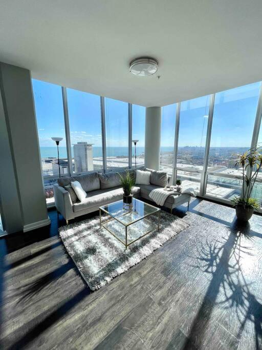 Penthouse In South Loop Chicago Daire Dış mekan fotoğraf